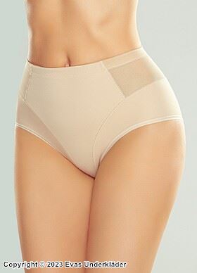 Shapewear Höschen, glatte Mikrofaser, Mesh-Einlage, Korrektur von Bauch und Hüfte